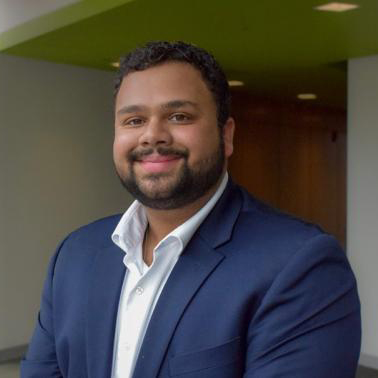 Professional headshot of Abhishek Tekumulla, a junior in finance.